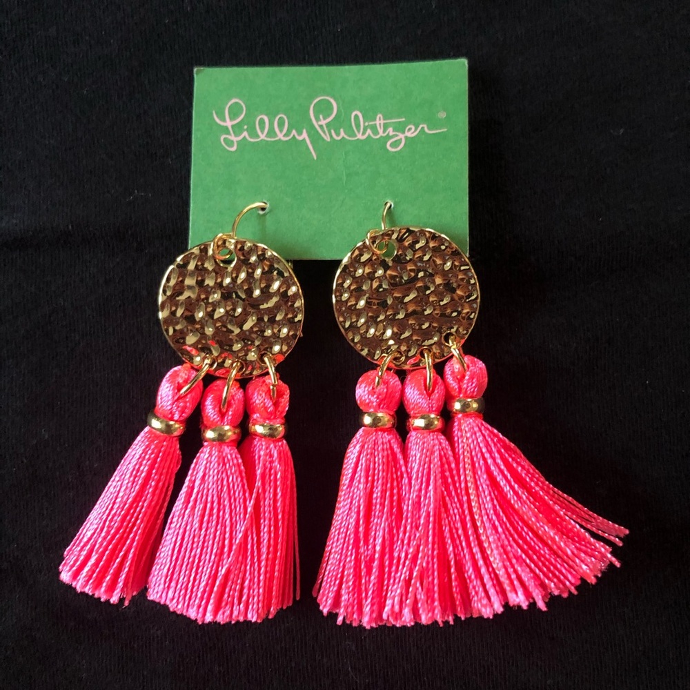 Lily Pulitzer summer earrings